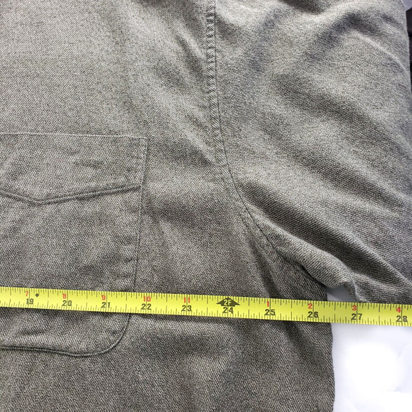 Turnbury Green Mens SIZE XL Textured Long Sleeve Button Down Casual Dress Shirt - Picture 6 of 7